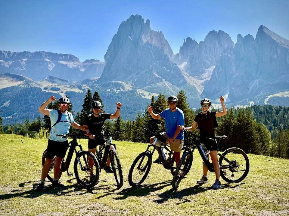 Val Gardena Italijos Dolomitai dviračiais Piligrimas travel