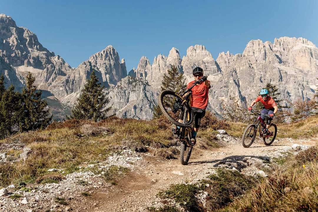 Žygis kalnų dviračiais - nuotykiai Paganella