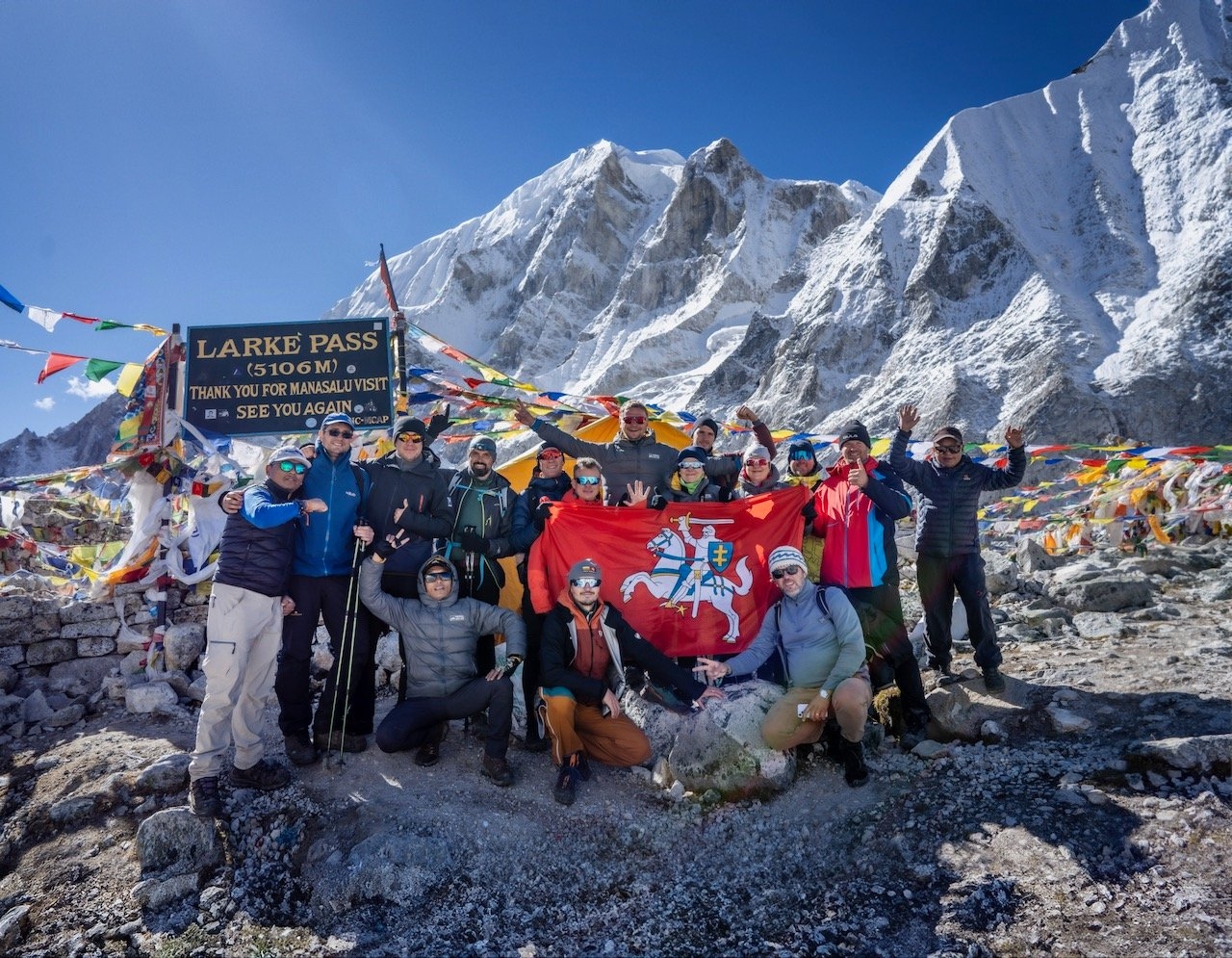 NEPALAS: žygis Himalajuose, aplink Manaslu
