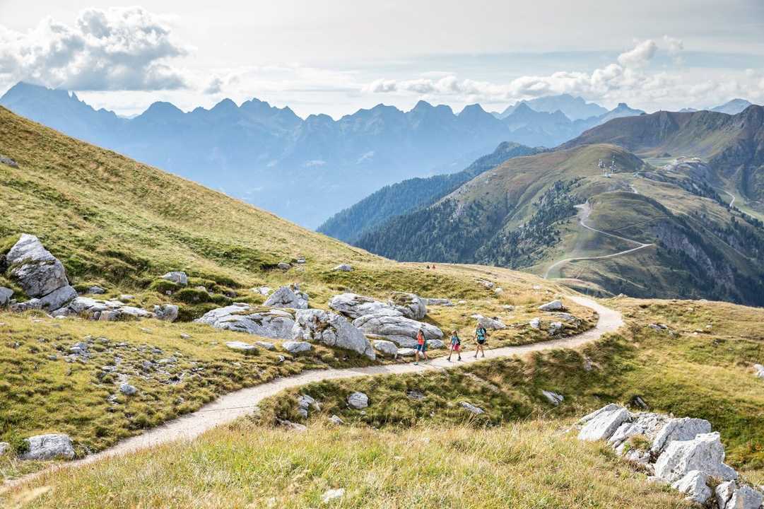 žygiai Dolomituose - Val di Fiemme žygis komfortiškai